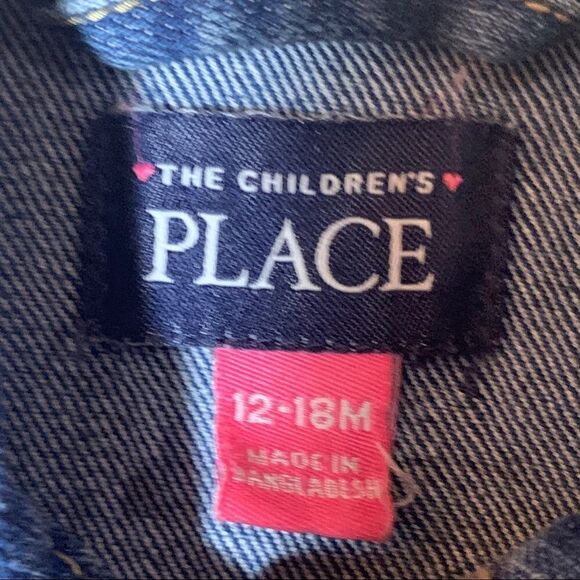 The Children’s Place toddler girl jean jacket - Picture 6 of 6